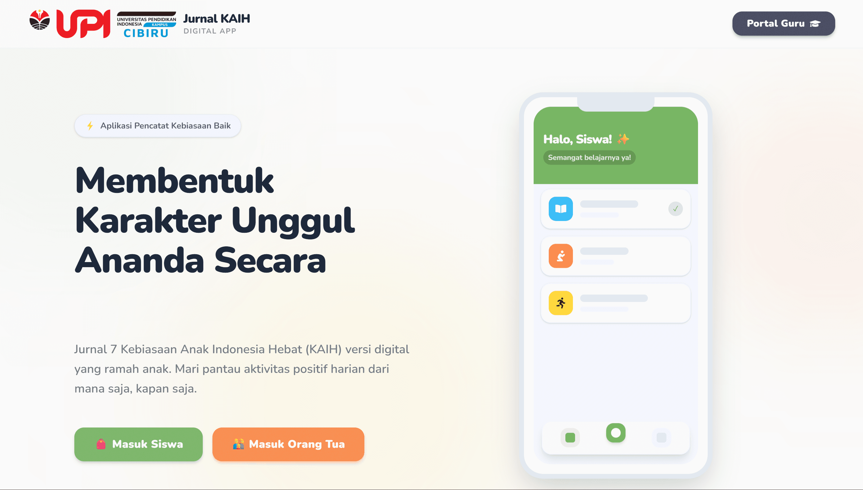 Dashboard Penilaian Siswa